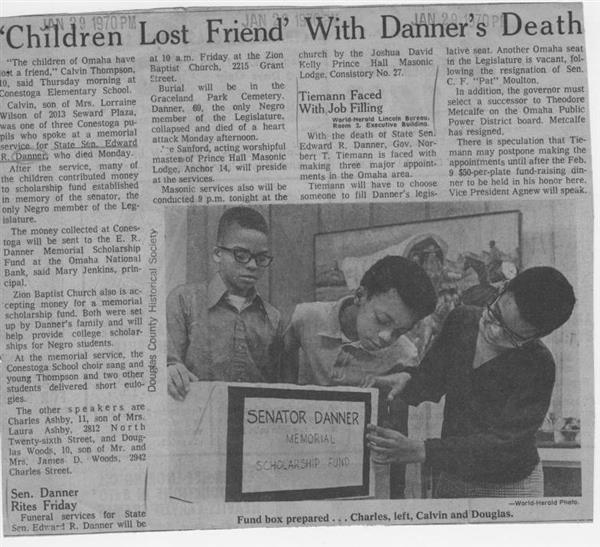 Article: Children Lost Friend with Danner's Death